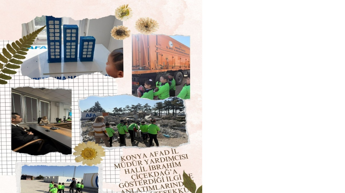 PROJE KAPSAMINDA AFAD ZİYARETİMİZ